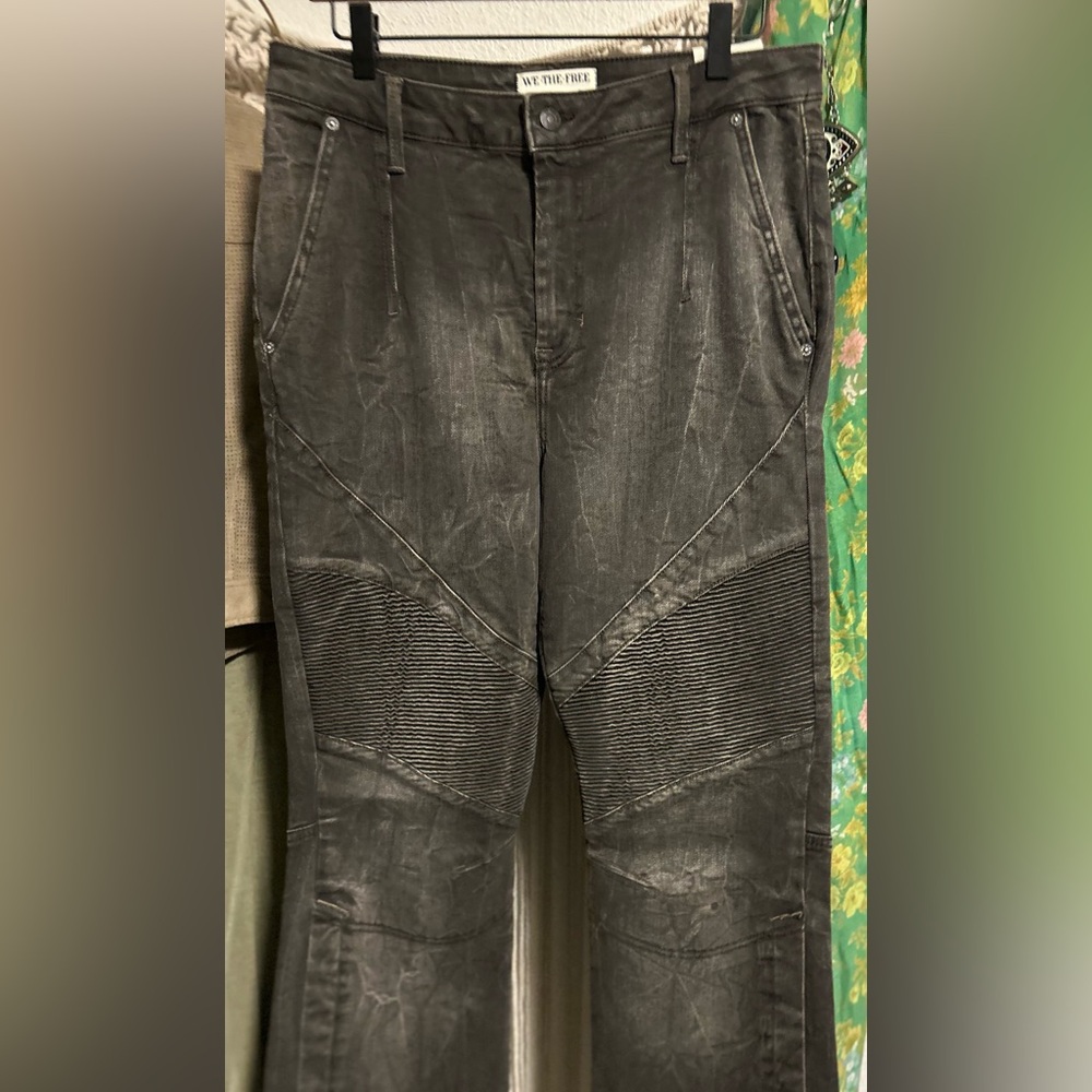 NWT Free People • We the Free • Vector Moto Jeans 30 - Picture 8 of 13